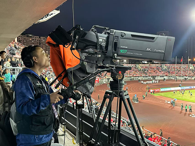 ANDY HD90 三脚架助力川超赛事转播，稳定捕捉每帧精彩 